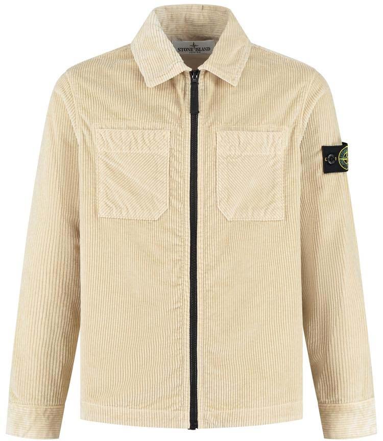 Stone Island Junior Shirts Beige