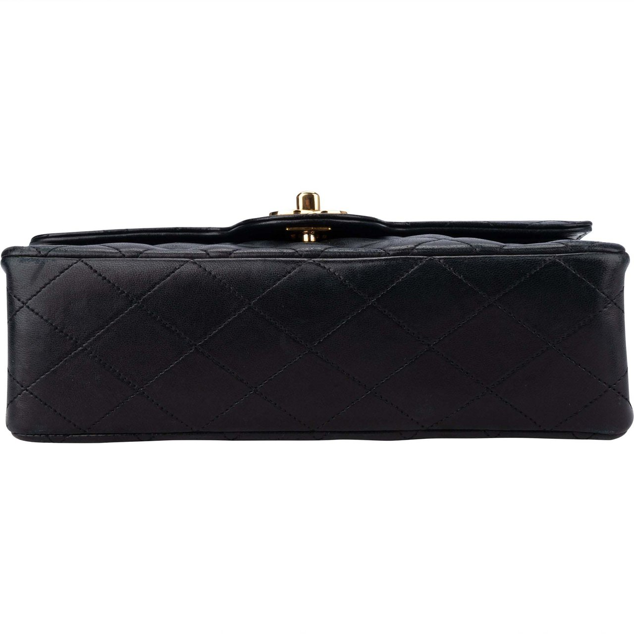 Chanel Chanel Quilted Lambskin 24K Gold Double Flap Crossbody Bag Divers