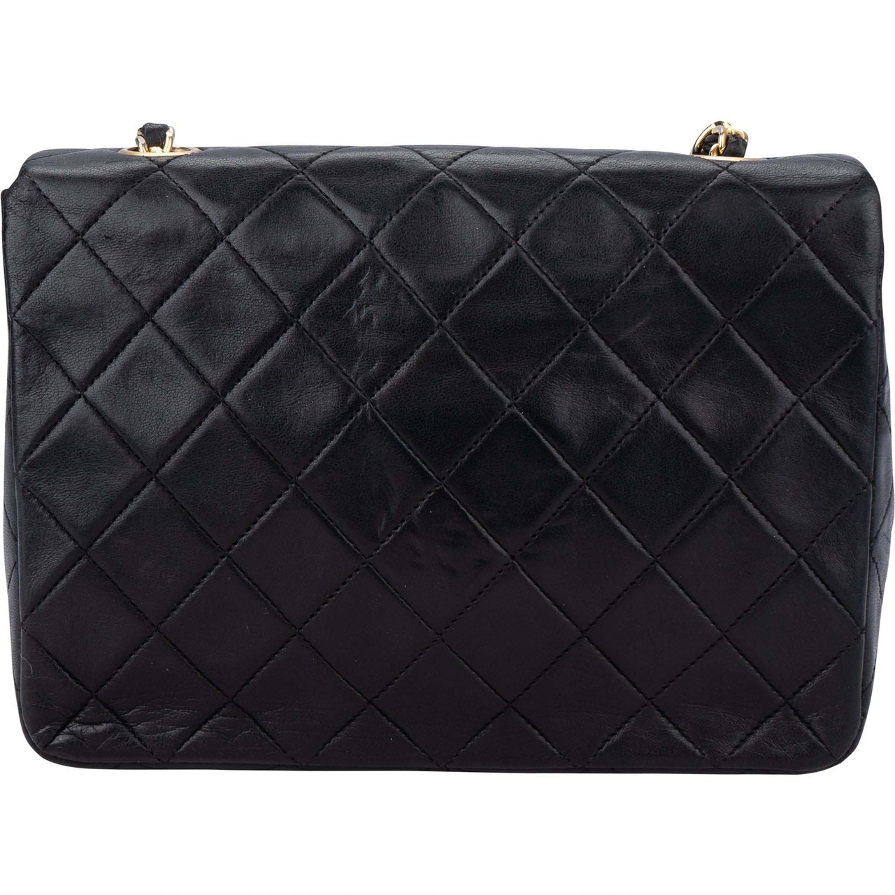 Chanel Chanel Quilted Lambskin 24K Gold Single Flap Crossbody Bag Divers