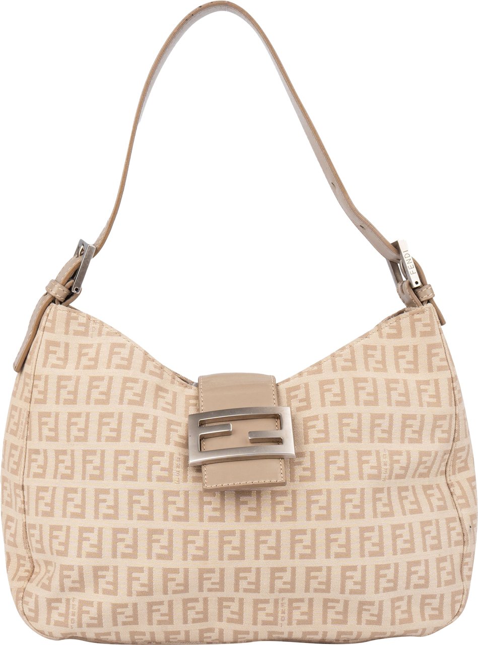 Fendi Fendi FF Monogram Baguette Shoulder Bag Divers
