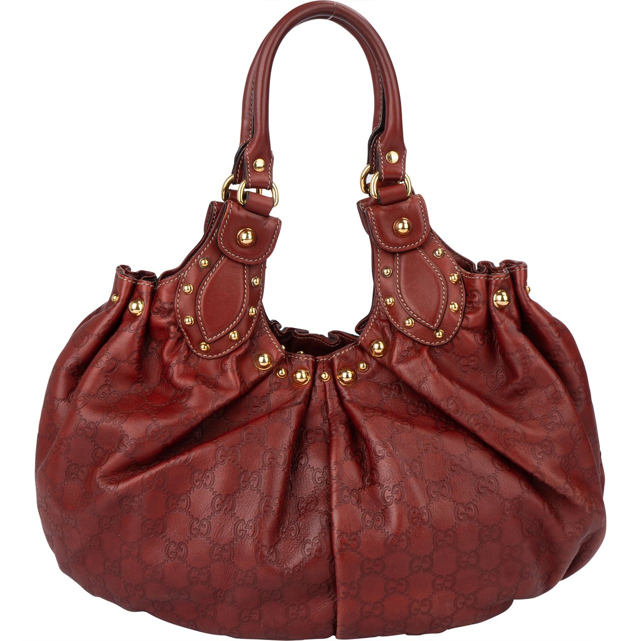 Gucci Gucci GG Leather Monogram Pelham Handbag Divers