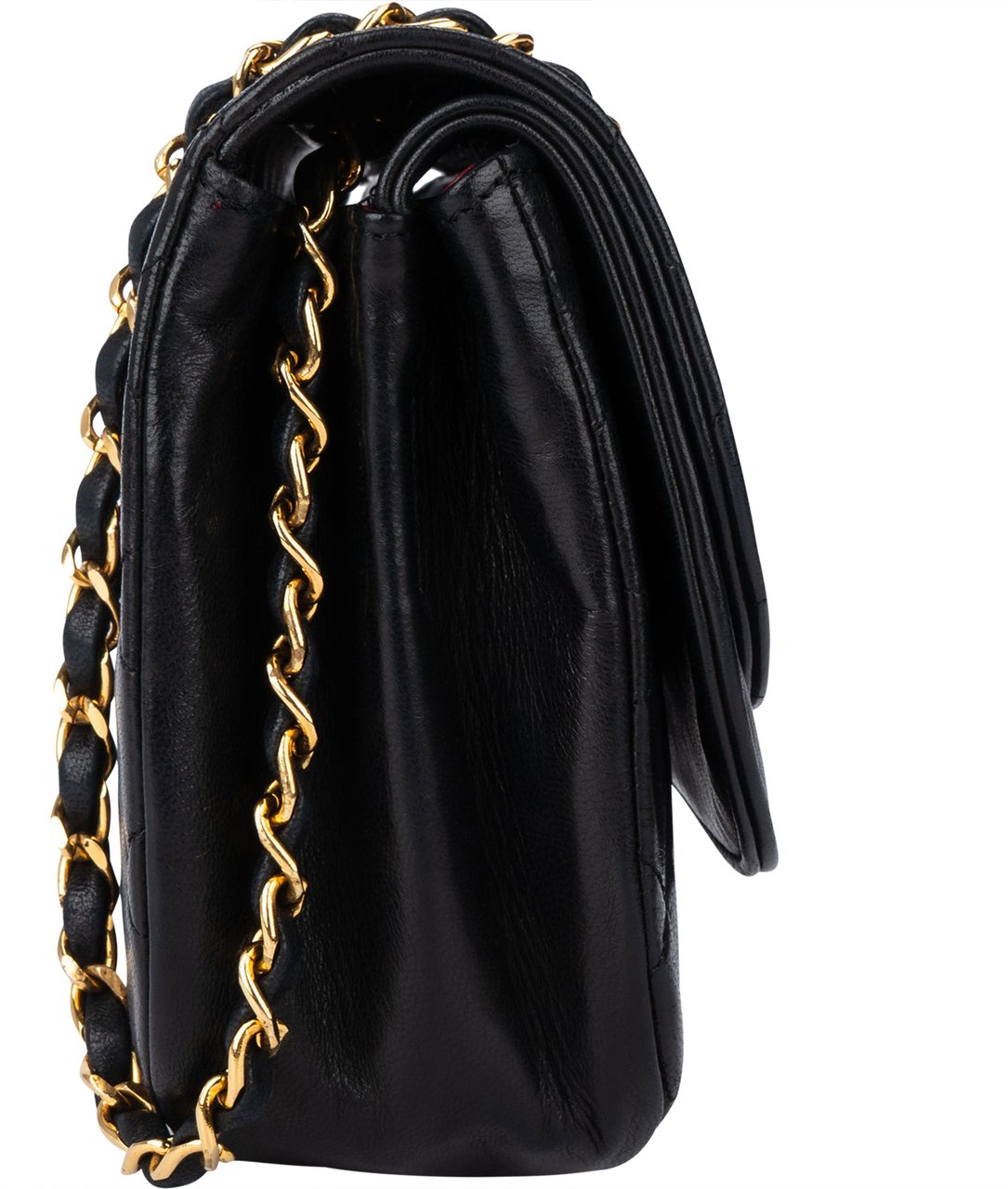 Chanel Chanel Quilted Lambskin 24K Gold Double Flap Shoulder Bag Divers