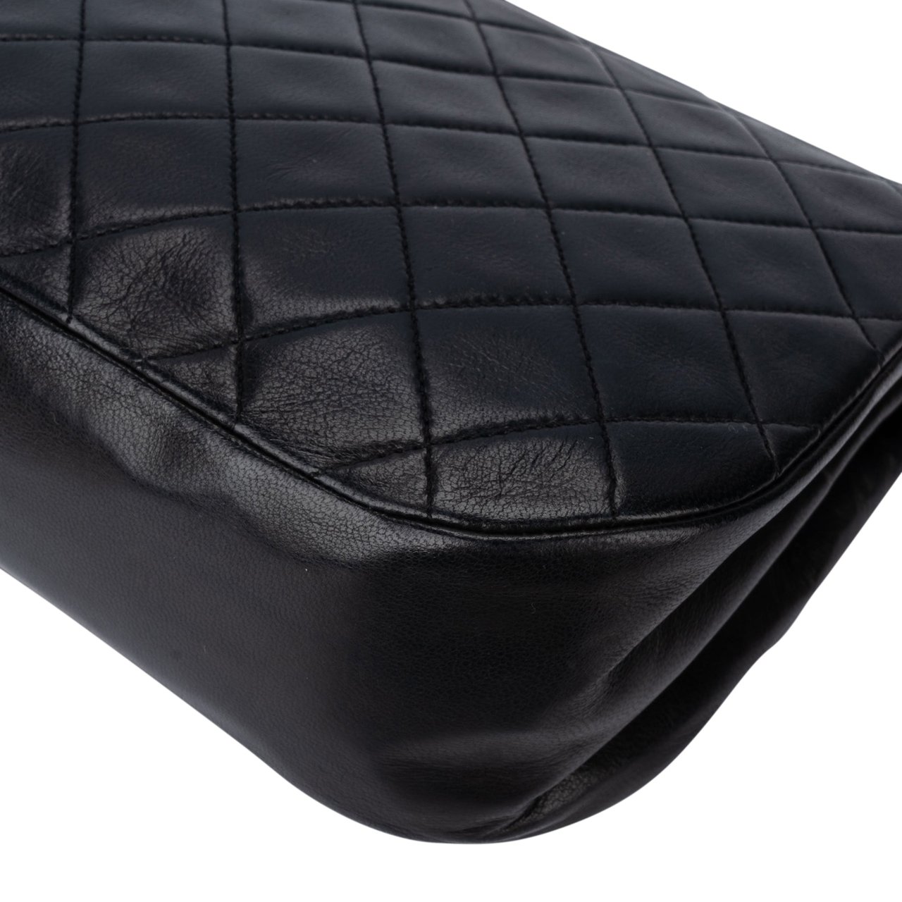 Chanel Chanel Quilted Lambskin 24K Gold Double Flap Shoulder Bag Divers