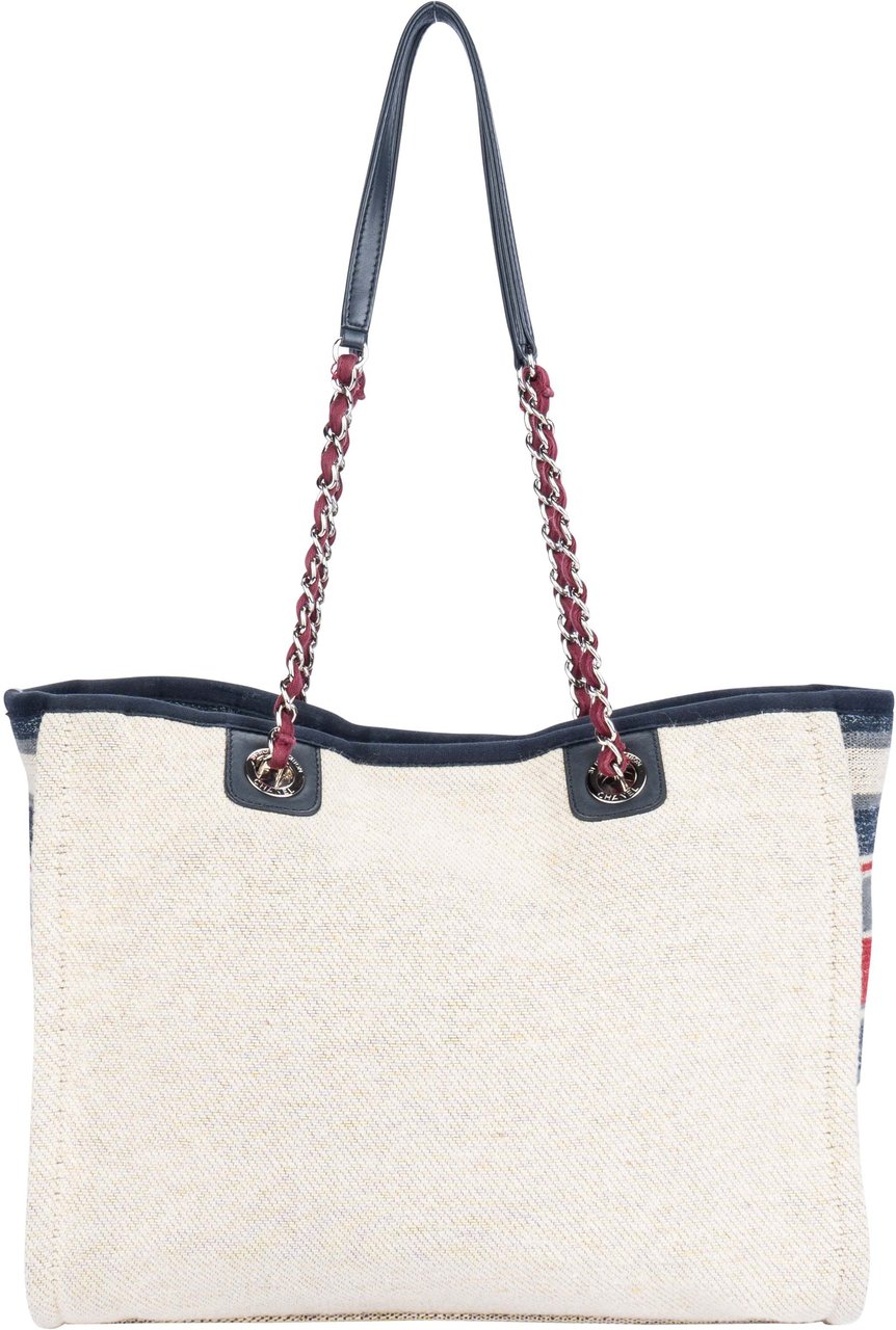 Chanel Chanel Multicolor Tweed Deauville Shoulder Bag Divers