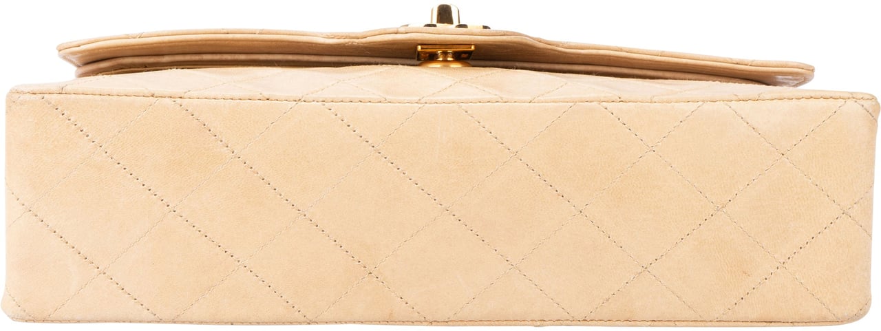 Chanel Chanel Quilted Lambskin 24K Gold Medium Double Flap Shoulder Bag Divers