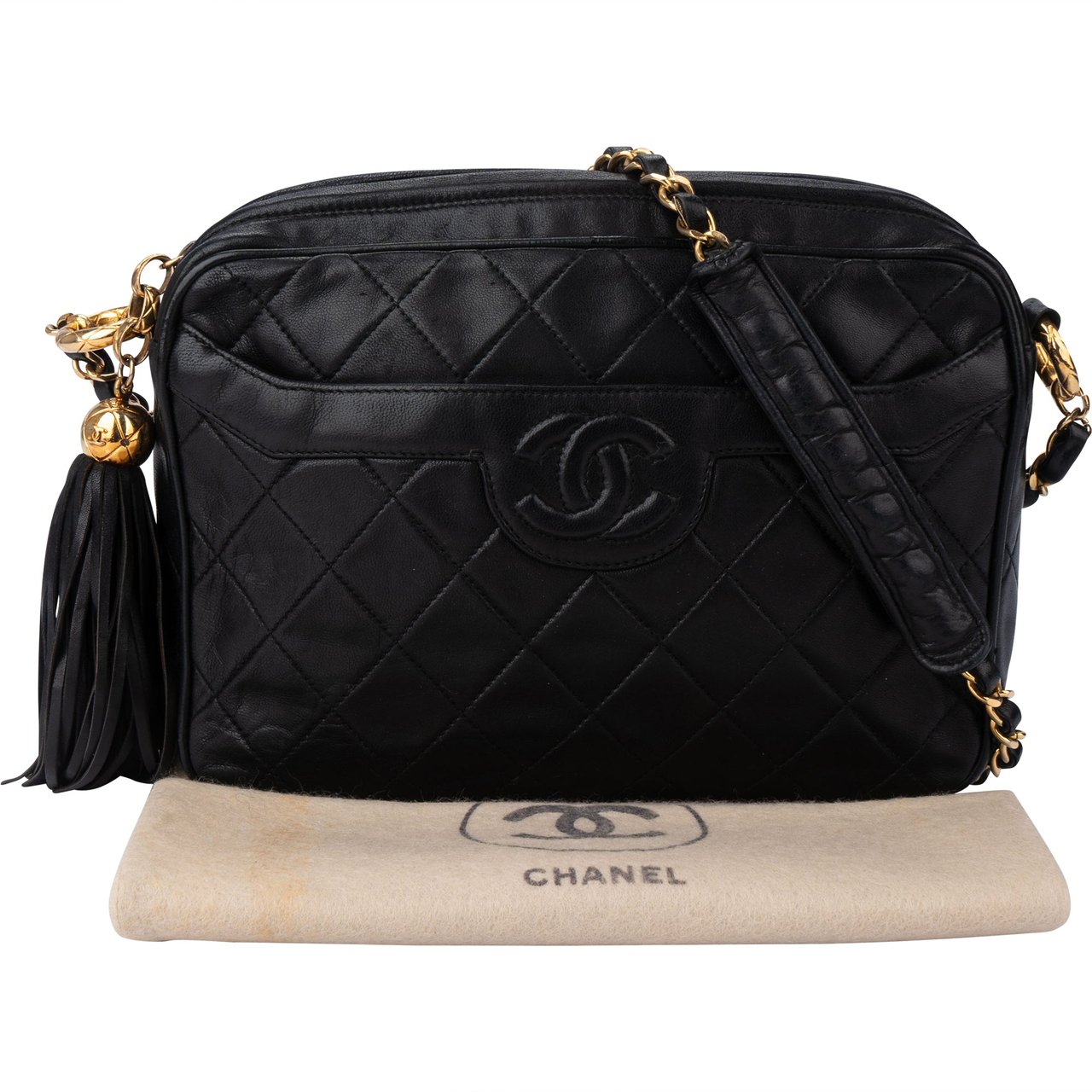 Chanel Chanel Quilted Lambskin CC Camera Shoulder Bag Divers