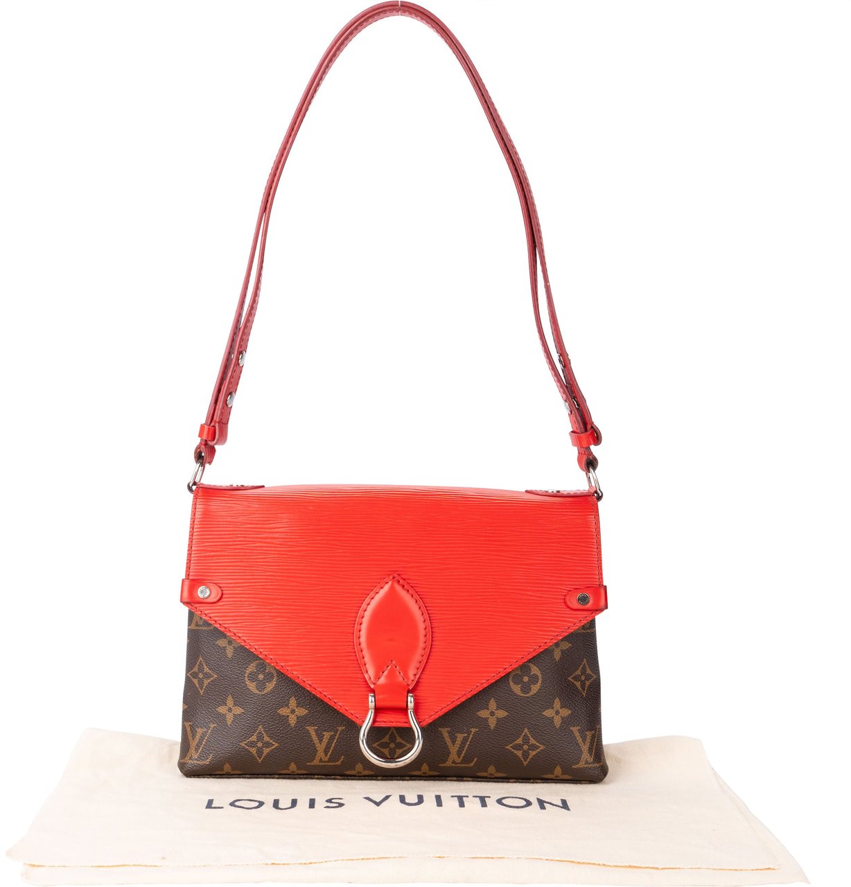 Louis Vuitton Louis Vuitton Canvas Epi Saint Michel PM Crossbody Bag Divers