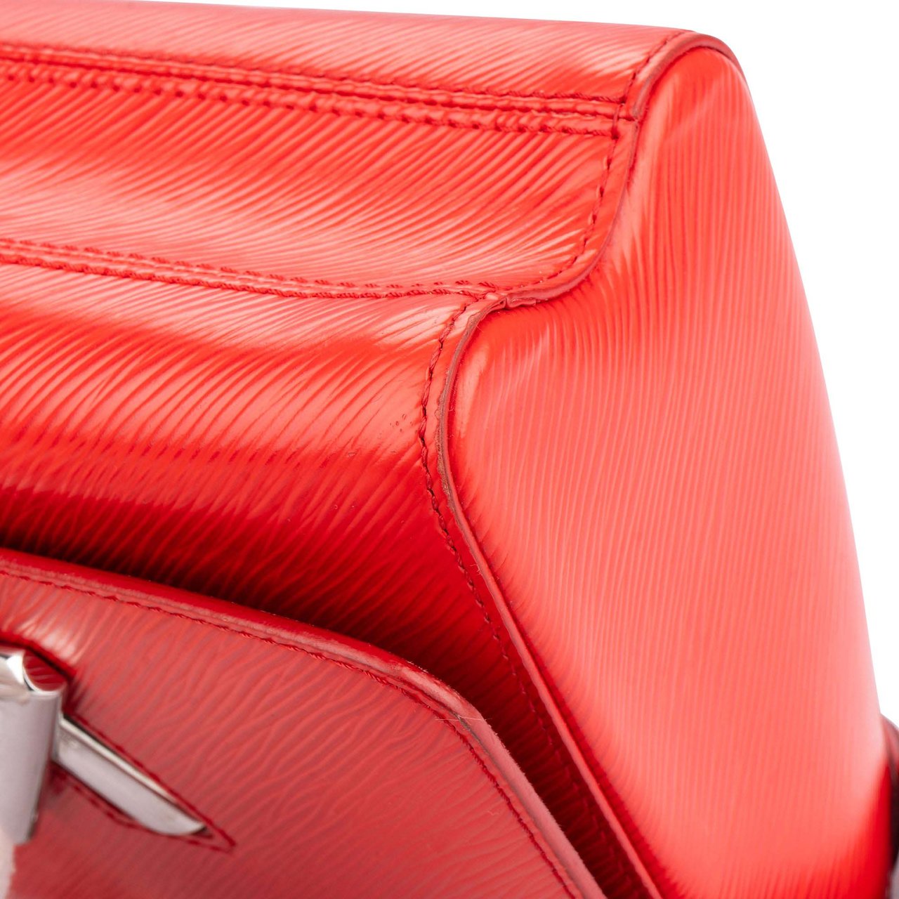 Louis Vuitton Louis Vuitton Red Epi Leather Twist Crossbody Bag Divers