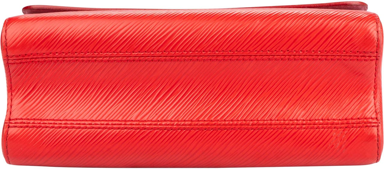 Louis Vuitton Louis Vuitton Red Epi Leather Twist Crossbody Bag Divers
