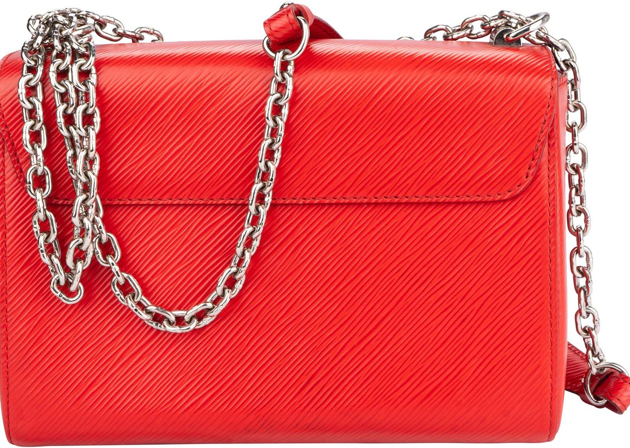 Louis Vuitton Louis Vuitton Red Epi Leather Twist Crossbody Bag Divers