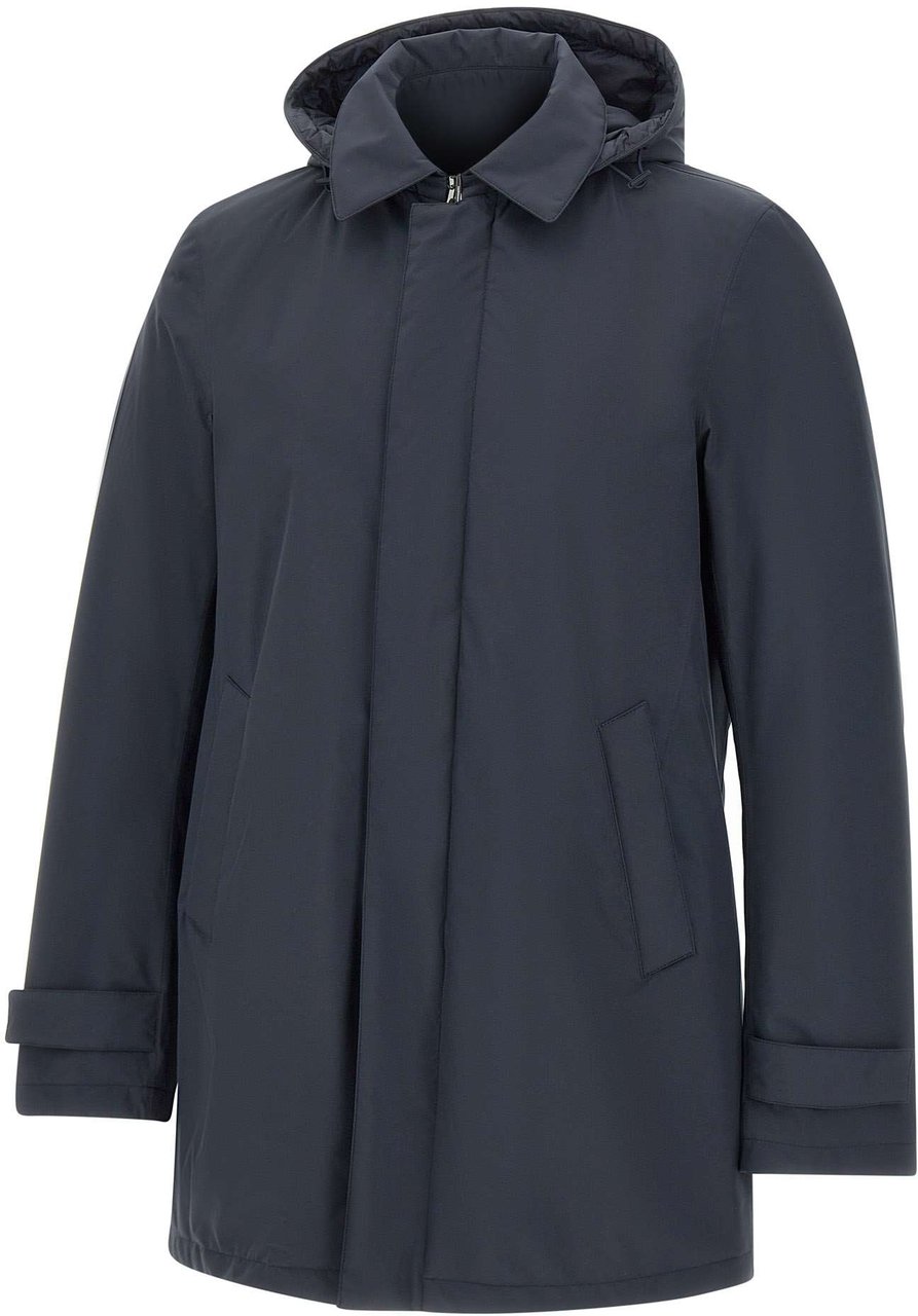 Herno Coats Blue Blauw