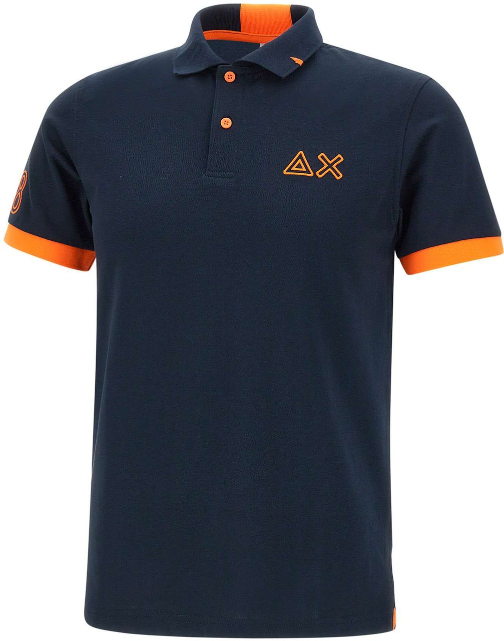 SUN68 T-Shirts And Polos Blue Blauw