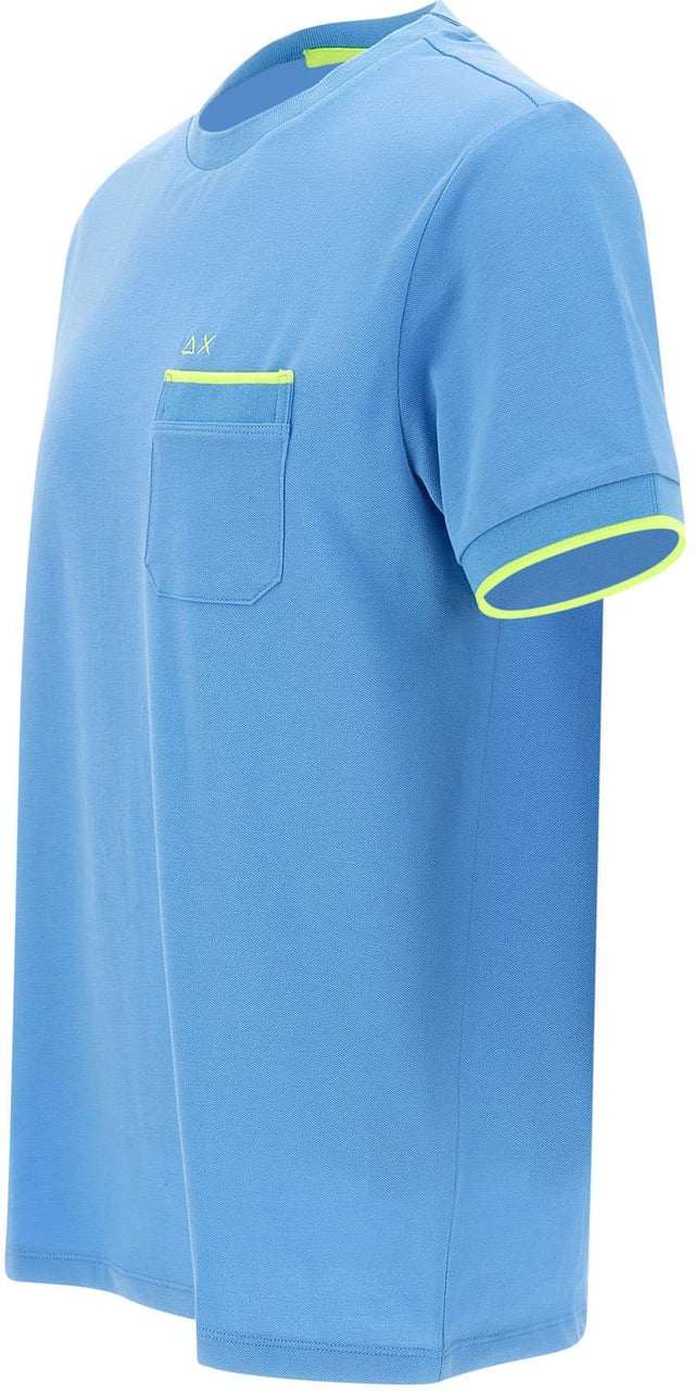 SUN68 T-Shirts And Polos Blue Blauw