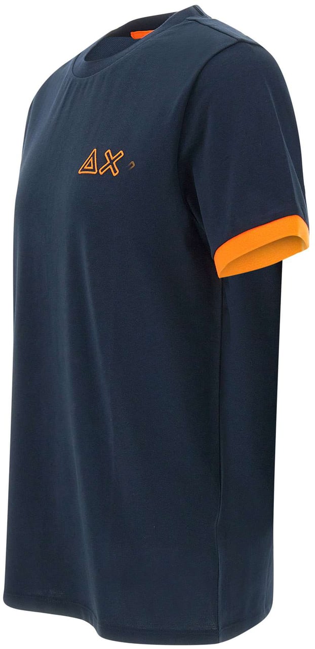 SUN68 T-Shirts And Polos Blue Blauw