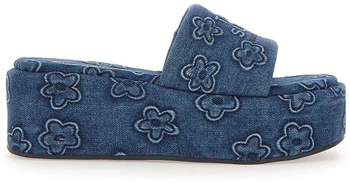 Marc Jacobs Sandals Blue Blauw