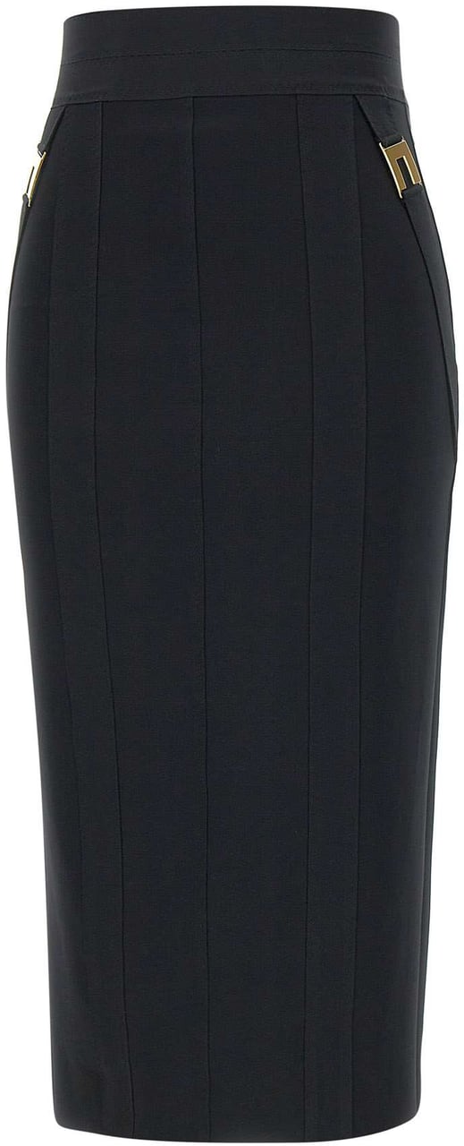 Elisabetta Franchi Skirts Black Zwart
