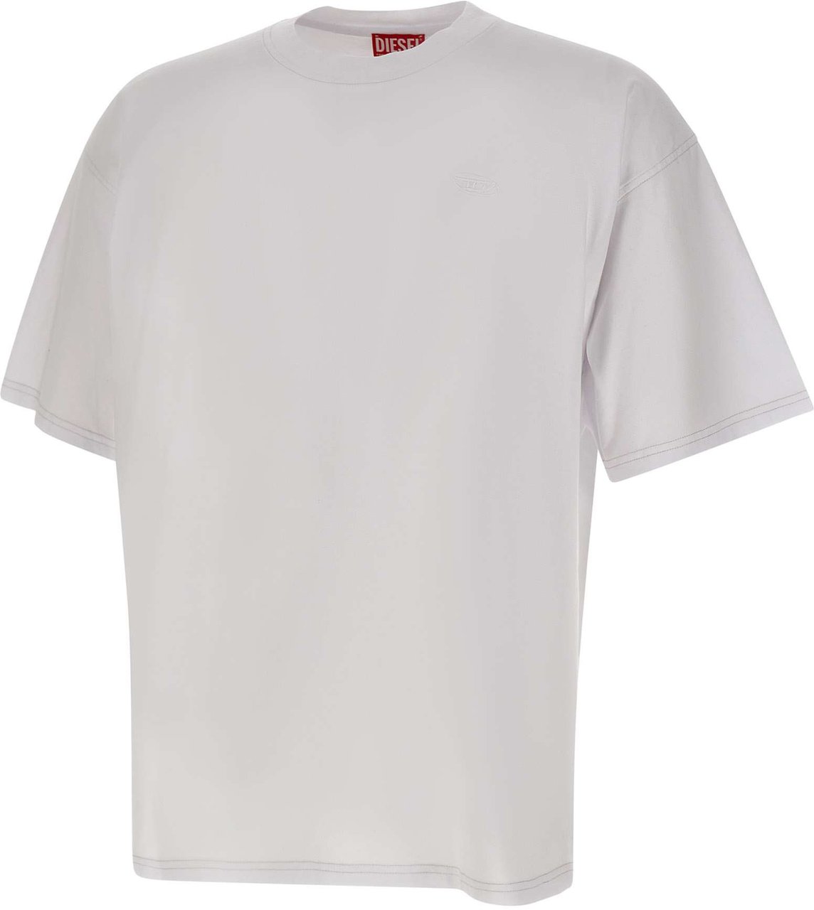 Diesel Heren T-Boxt-T24 T-Shirt Wit Wit