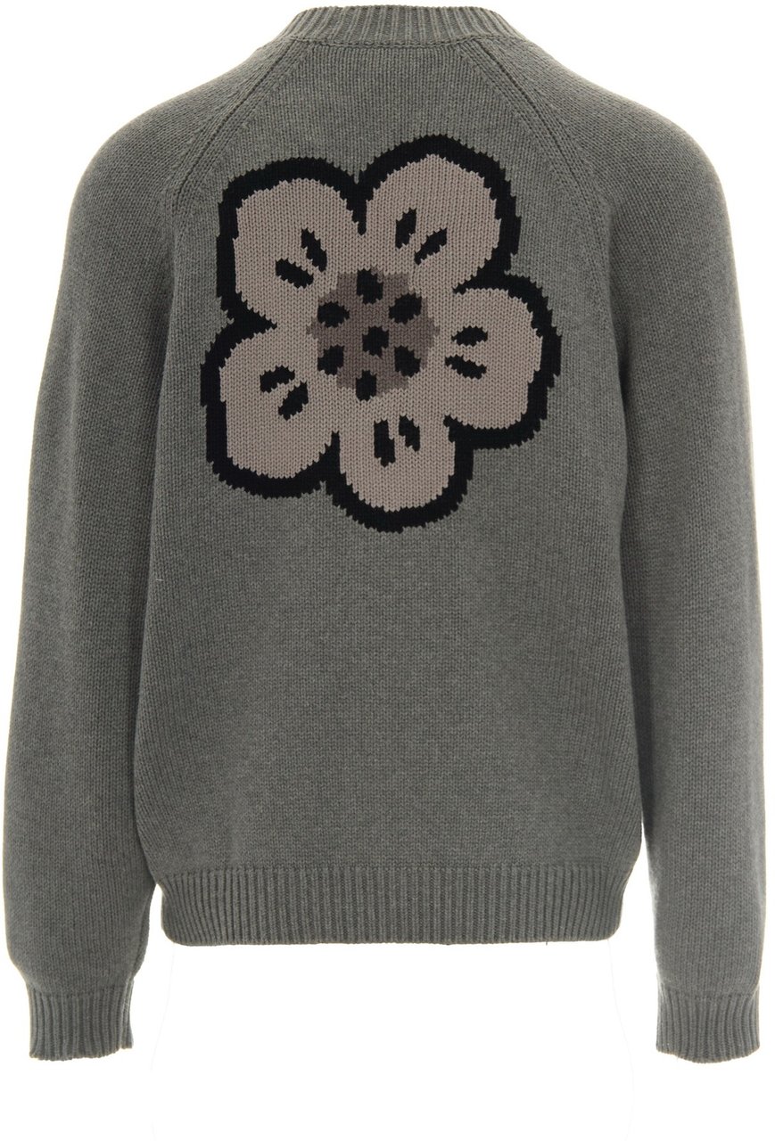 Kenzo Sweaters Pale Grey Grijs