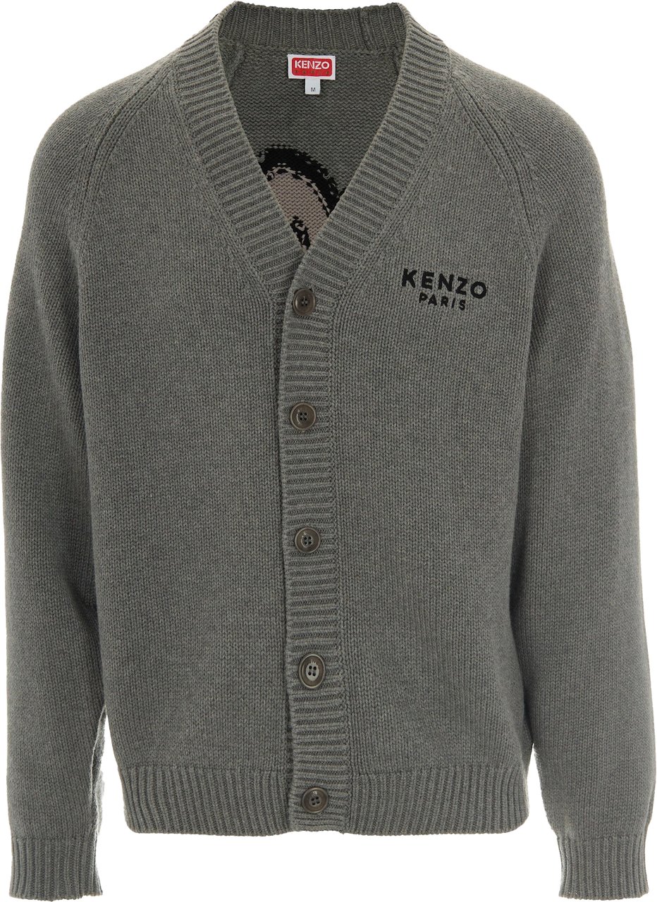 Kenzo Sweaters Pale Grey Grijs