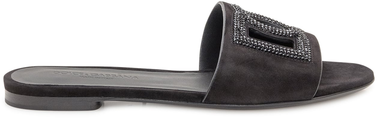 Dolce & Gabbana Ciabatta Dolce & Gabbana Zwart