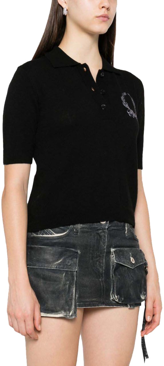 Moschino Sweaters Black Zwart