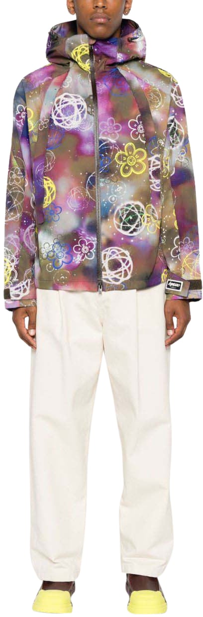Kenzo Jackets Kaki Bruin