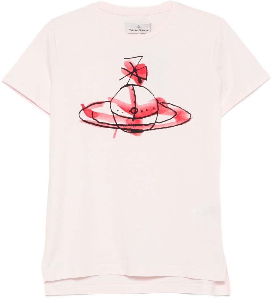Vivienne Westwood T-Shirts And Polos Pink Roze