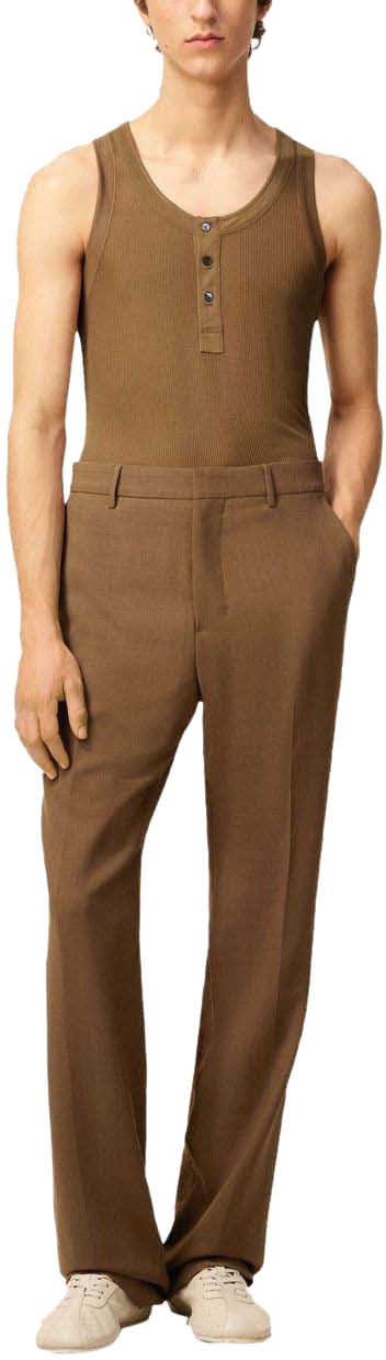 AMI Paris T-Shirts And Polos Brown Bruin