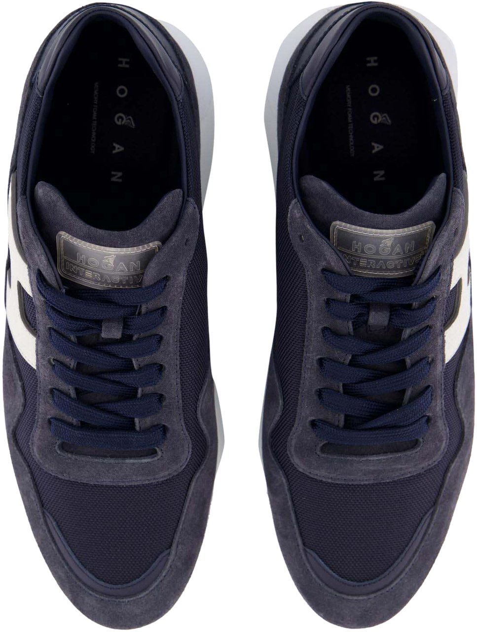HOGAN Heren Interactive3 Sneaker Blauw Blauw