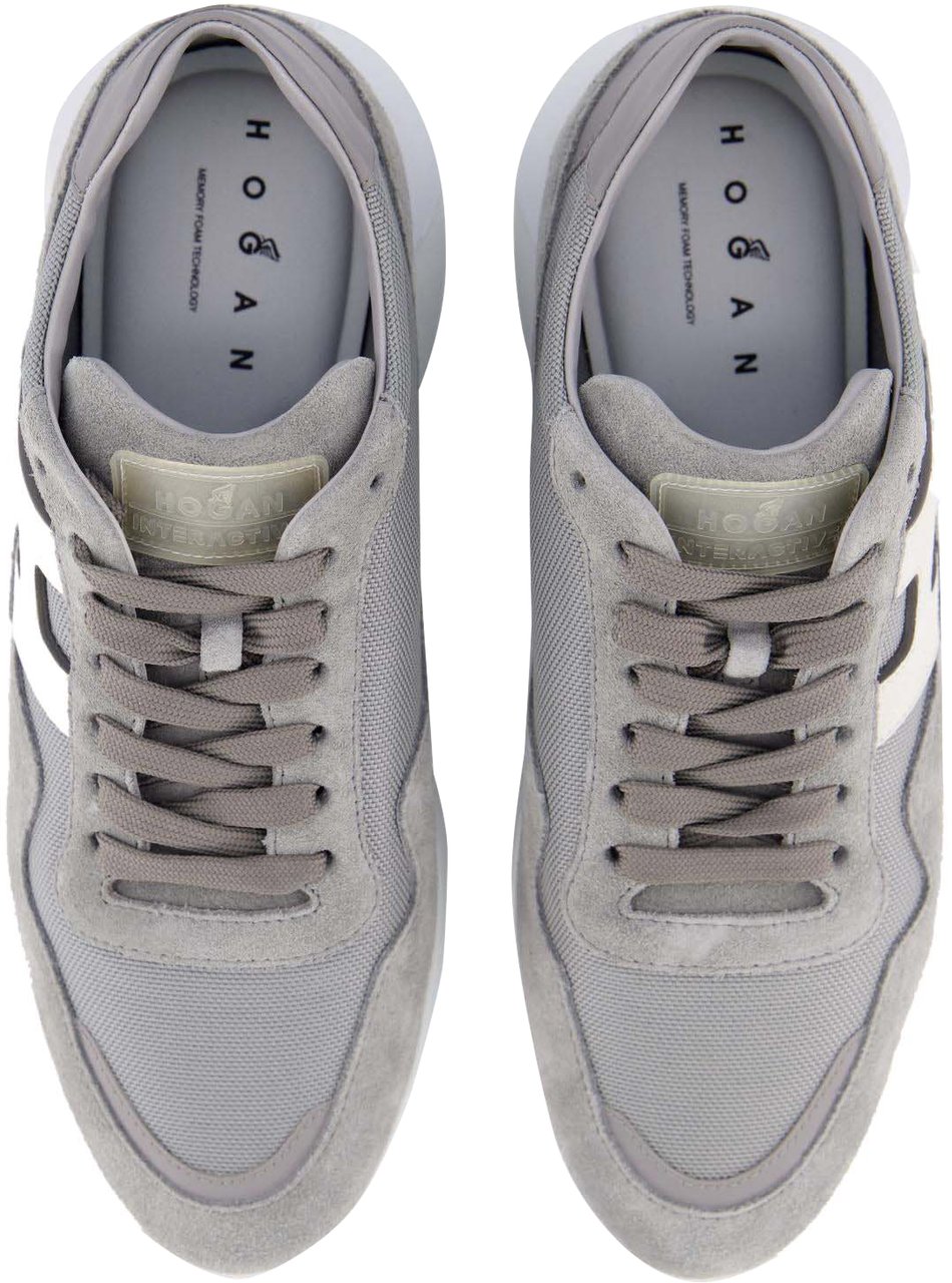 HOGAN Heren Interactive3 Sneaker Grijs Grijs
