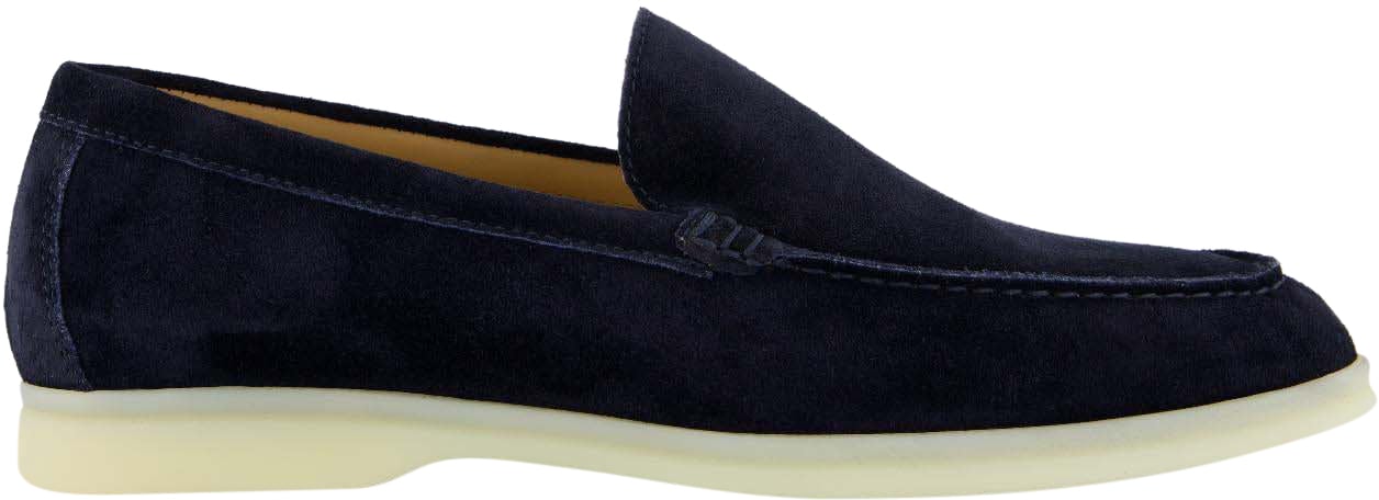 Atelier Verdi Heren Giuseppe Loafer Navy Blauw