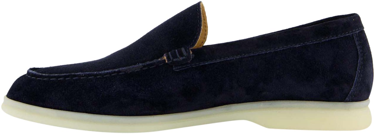 Atelier Verdi Heren Giuseppe Loafer Navy Blauw