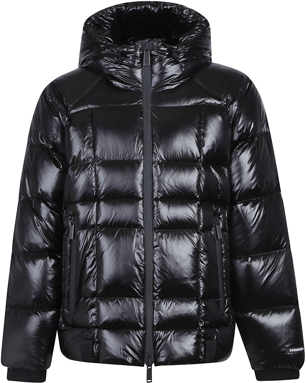 Dsquared2 3d Down Jacket Black Zwart