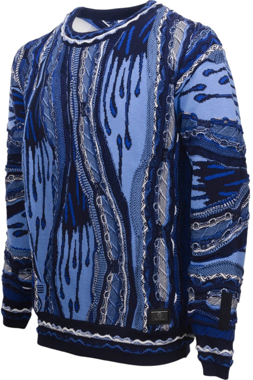Carlo Colucci Heren Trui Blauw