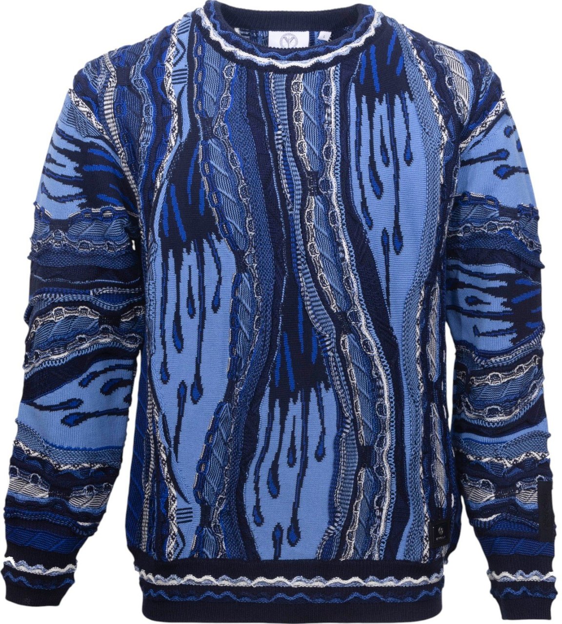 Carlo Colucci Heren Trui Blauw