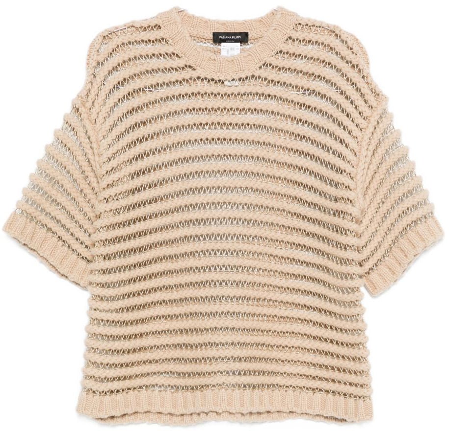 Fabiana Filippi Sweaters Beige Beige