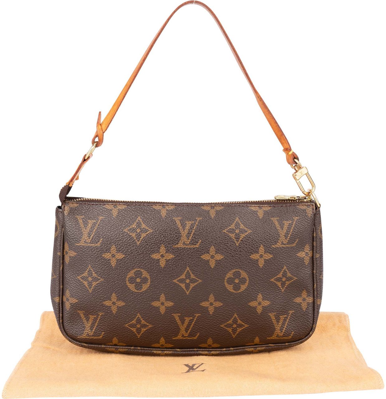 Louis Vuitton Louis Vuitton Canvas Monogram Pochette Accessoire Handbag Divers