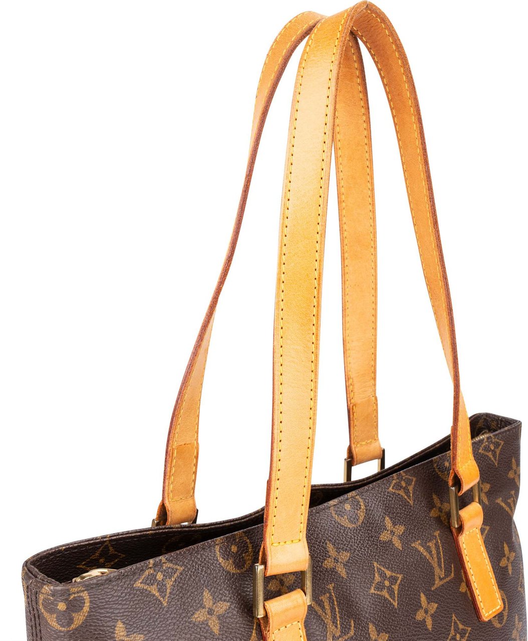 Louis Vuitton Louis Vuitton Canvas Monogram Cabas Piano Shoulder Bag Bruin