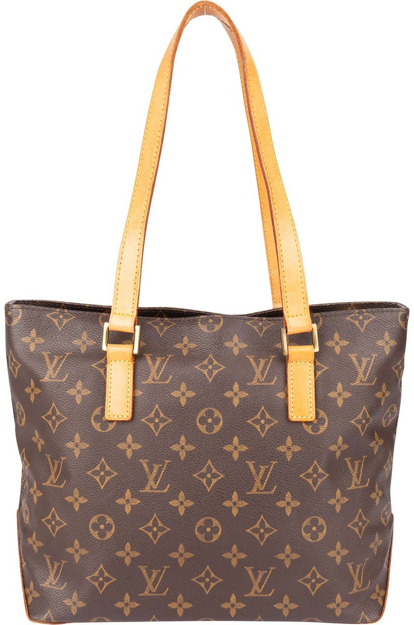 Louis Vuitton Louis Vuitton Canvas Monogram Cabas Piano Shoulder Bag Bruin