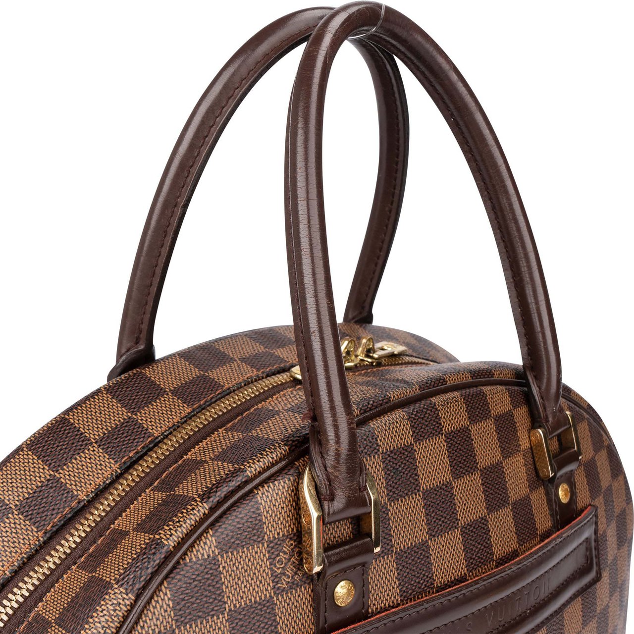 Louis Vuitton Louis Vuitton Damier Ebene Monogram Nolita Handbag Bruin