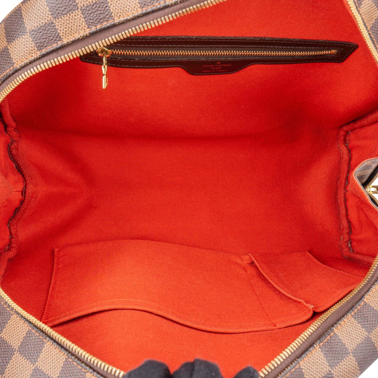 Louis Vuitton Louis Vuitton Damier Ebene Monogram Nolita Handbag Bruin