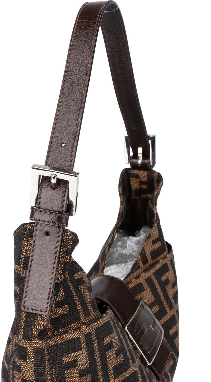 Fendi Fendi FF Monogram Baguette Buckle Shoulder Bag Divers