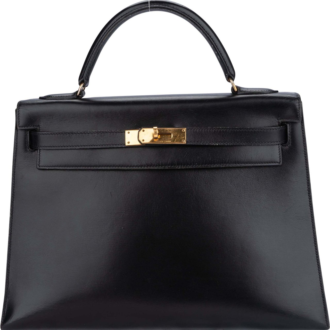 Hermès Hermès Noir Boxcalf Kelly 32 Handbag Divers