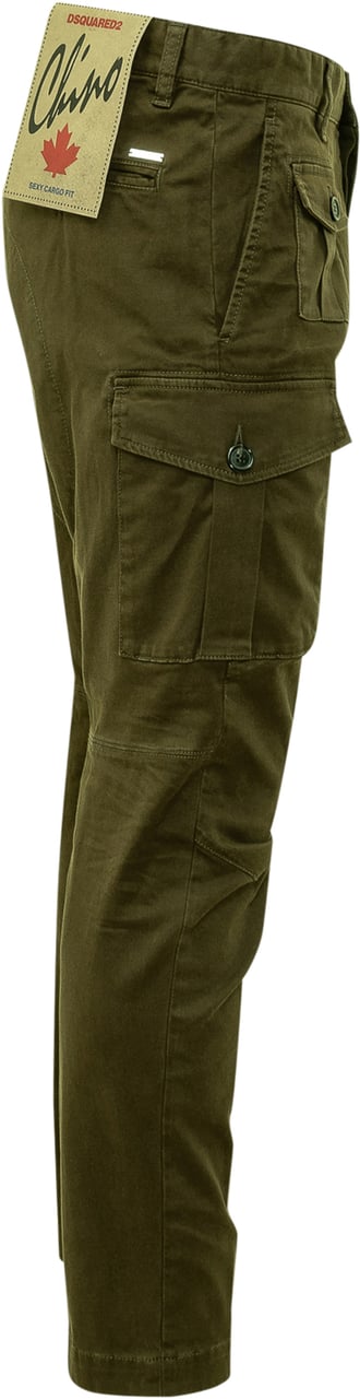 Dsquared2 Trousers Green Groen
