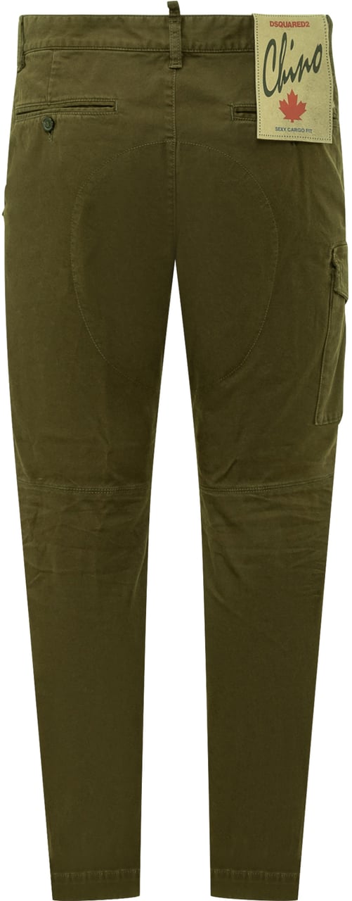 Dsquared2 Trousers Green Groen