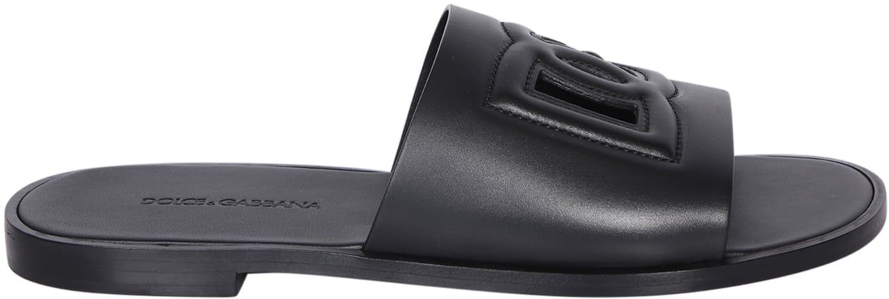 Dolce & Gabbana DG Slides Zwart