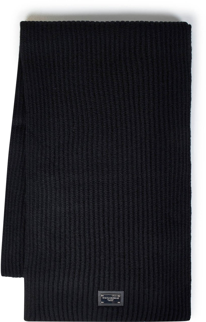 Dolce & Gabbana Scarfs Black Zwart