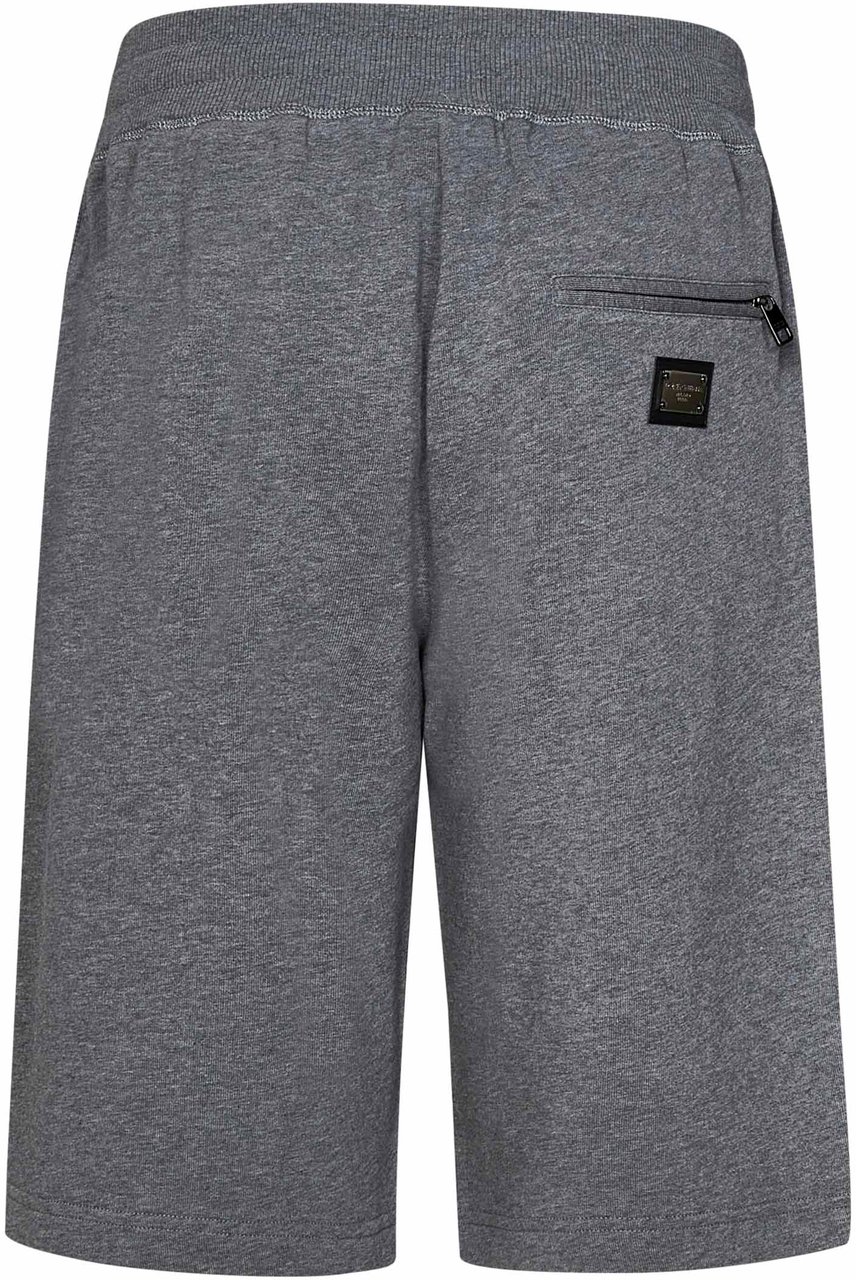 Dolce & Gabbana Heren Jersey jogging shorts Grijs