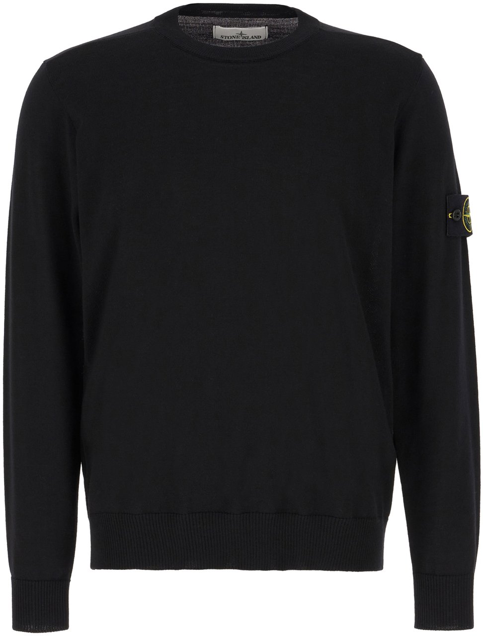 Stone Island Stone Island Black wool sweater Zwart