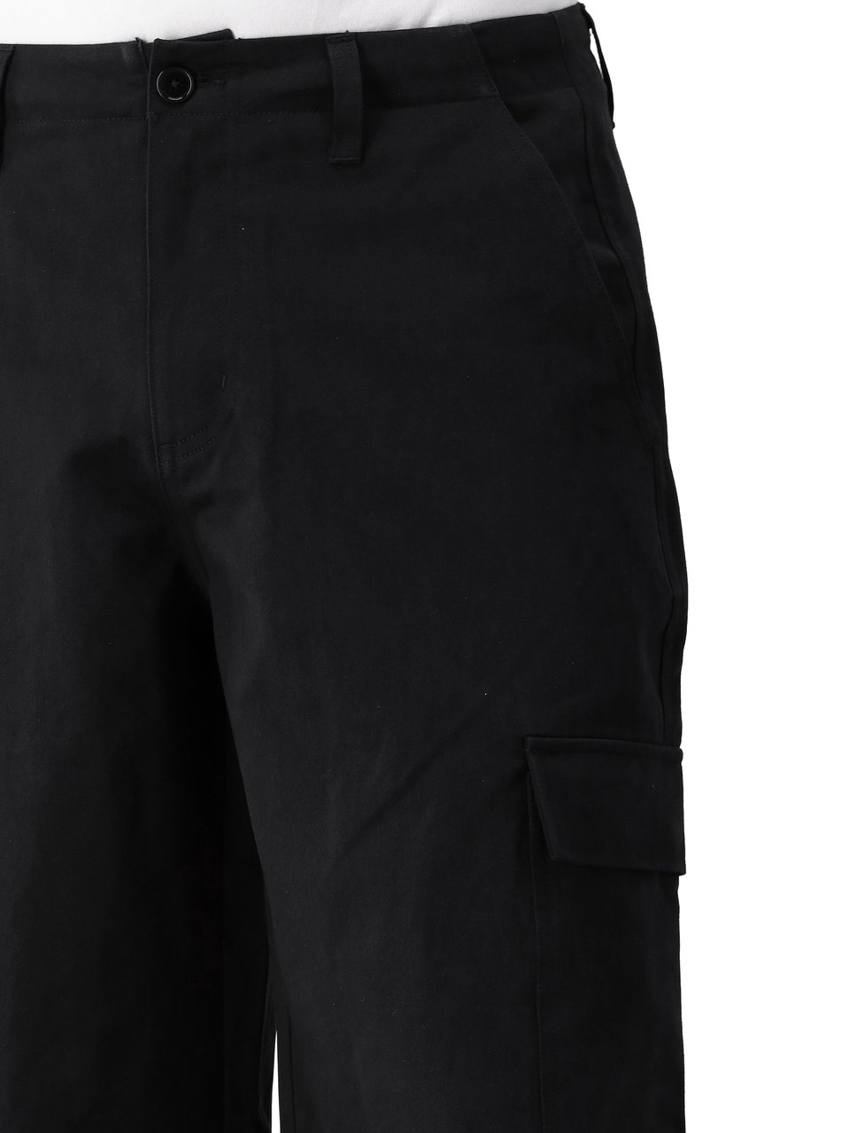 ØLÅF Ølaf Broek Zwart Relaxed Cargo Pants Zwart